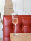 Luigi Bormioli grey Talismano prosecco glasses set of 6, UK version