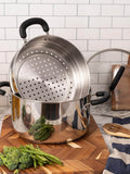 Prestige stockpot steamer pan 24cm stainless steel (British brand)