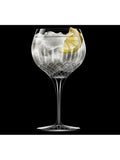 Luigi Bormioli grey diamante gin glasses set of 4 650ml, UK version