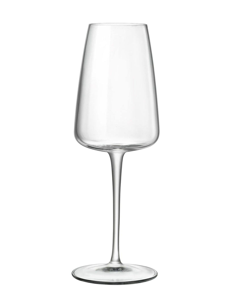 Luigi Bormioli Grey Talismano Flute Glasses Set of 6