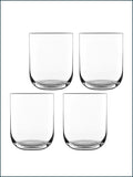 Luigi Bormioli grey tumblers set of 4 450ml, imported from the UK