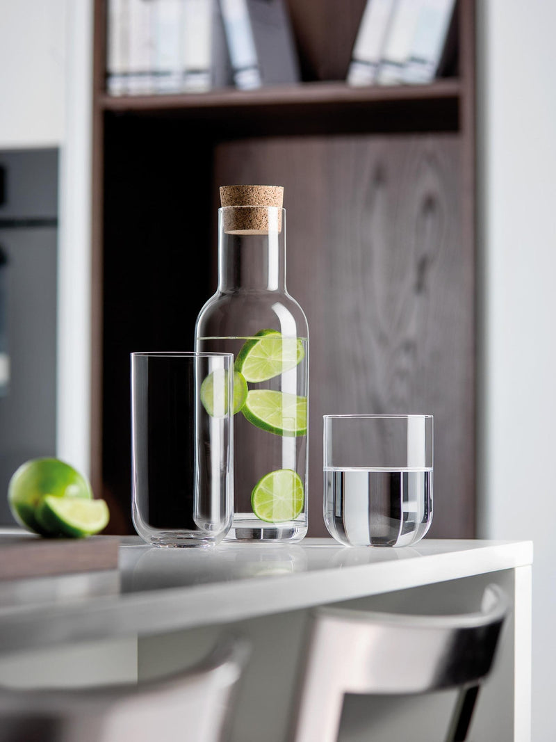 Luigi Bormioli grey tumblers set of 4 450ml, imported from the UK