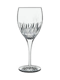 Luigi Bormioli grey diamante red wine glasses set of 4 520ml, UK version