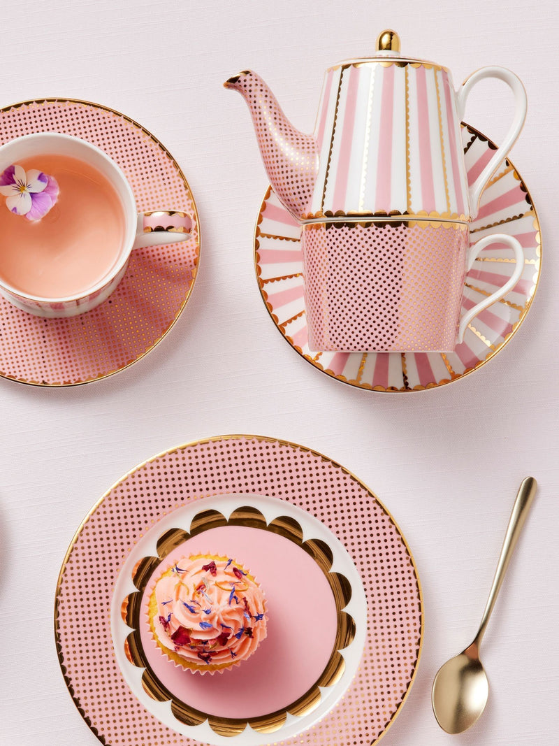 Maxwell & Williams pink Regency tea set 340ml, imported from the UK