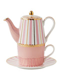 Maxwell & Williams pink Regency tea set 340ml, imported from the UK