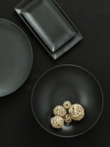 Next Maxwell & Williams Black Caviar Porcelain Serving Bowl 30cm- Buy online at McGrocer