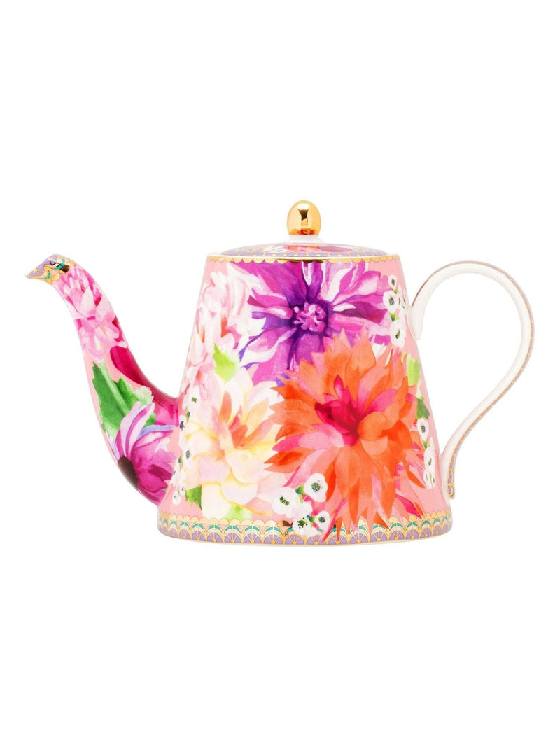 Maxwell & Williams Pink Teas and C's Dhalia Daze 500ml Teapot with Infuser
