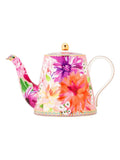 Maxwell & Williams Pink Teas and C's Dhalia Daze 500ml Teapot with Infuser