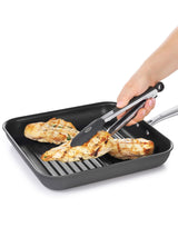 Next OXO Silver 12 Inch Tongs- Buy online at McGrocer