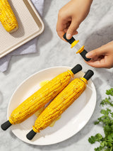 Next Oxo Good Grips Silver Corn Holder Set - 8 Piece- Buy online at McGrocer