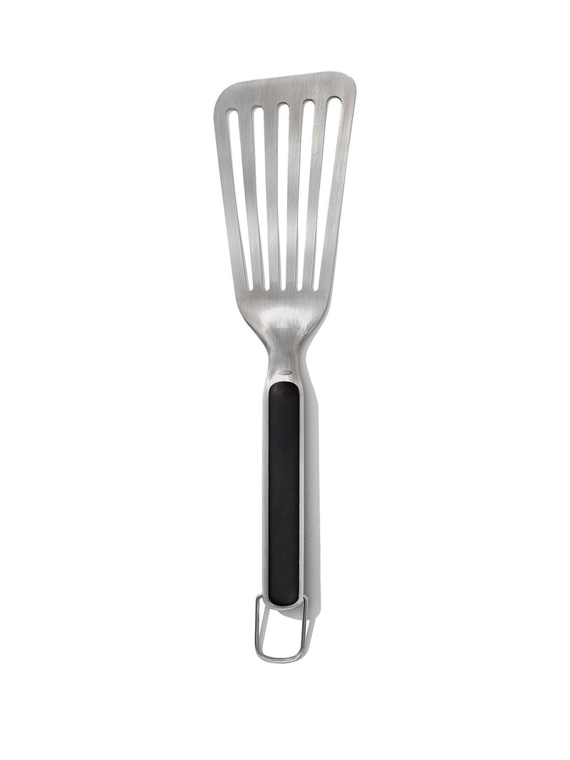 OXO Silver Good Grips Grilling Precision Turner, imported from the UK