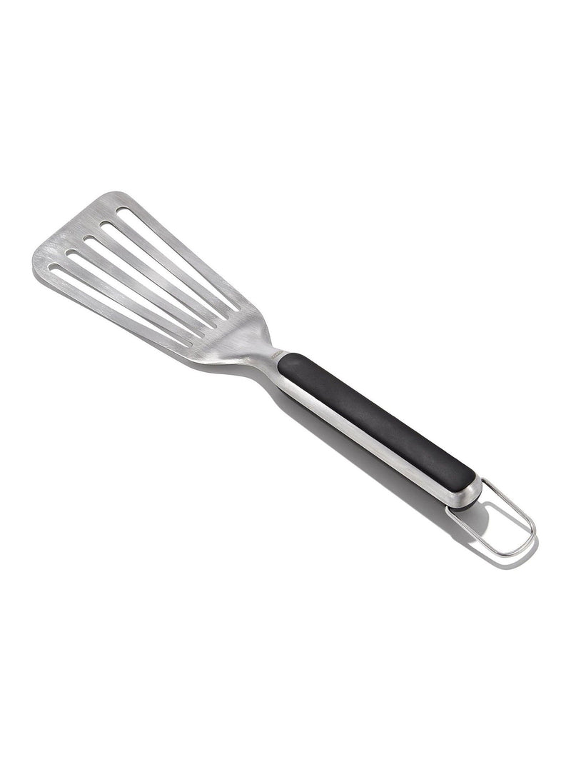 OXO Silver Good Grips Grilling Precision Turner, imported from the UK