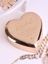 Next PMC Personalised Small Heart Jewellery Box- Buy online at McGrocer