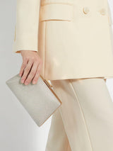 Next Dune London Bellaria Angled Frame Clutch Bag- Buy online at McGrocer