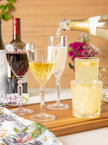 RCR Crystal Orchestra champagne flute set 200ml 6 pieces (British brand)
