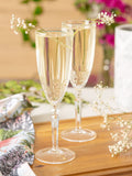 RCR Crystal Orchestra champagne flute set 200ml 6 pieces (British brand)