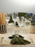 RCR Clear Melodia goblet glasses set of 6 27cl (British brand)
