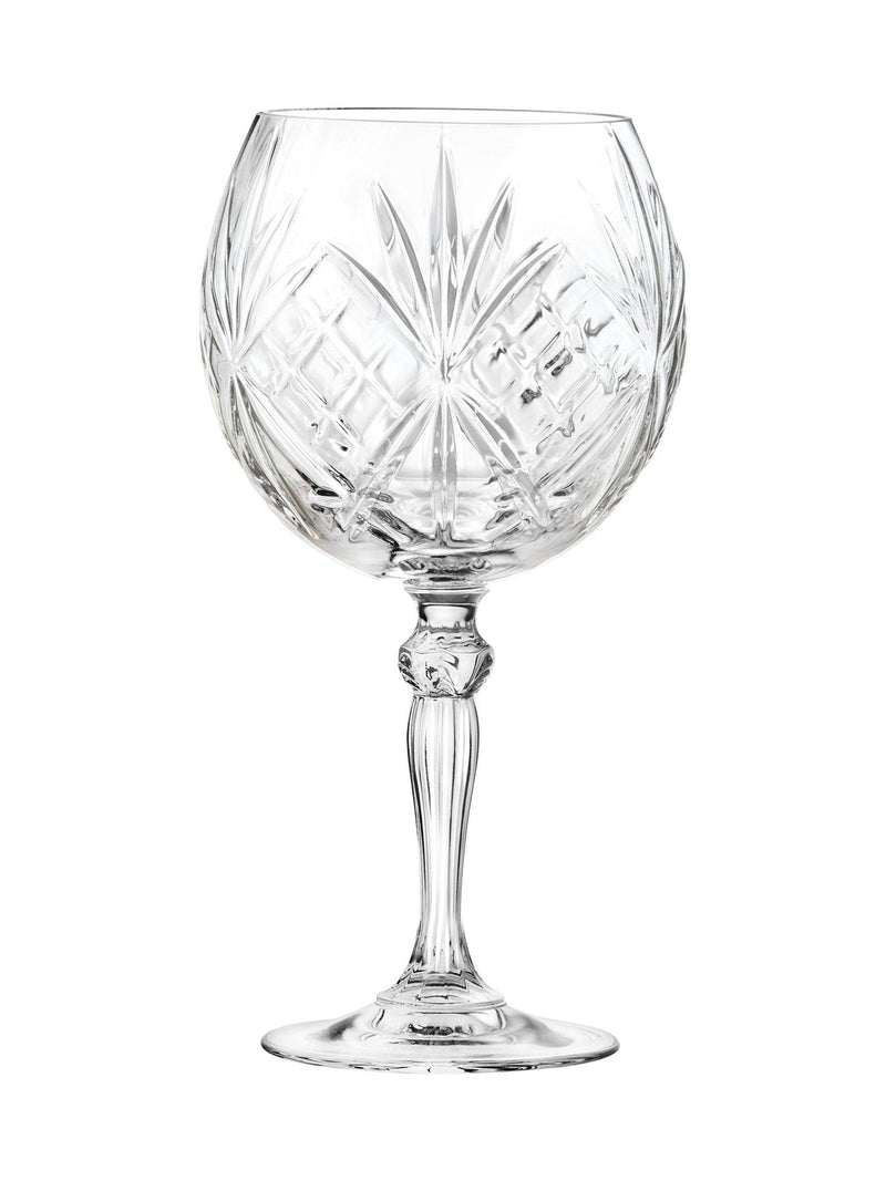 RCR Melodia Ballon Glasses set of 6 65cl - British product