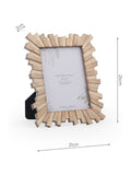 Laura Ashley champagne Lovell photo frame 5x7, UK version