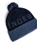 J.Lindeberg Navy Brannon Beanie, imported from the UK