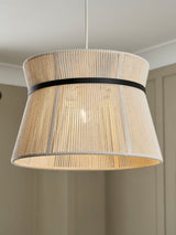 Next BHS Natural String Bound Double Easyfit Ceiling Light- Buy online at McGrocer
