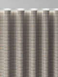 Grey check made to measure curtains (British brand)