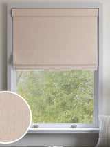 Next Natural Pink Cotton Made to Measure Roman Blind- Buy online at McGrocer