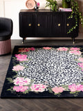 Rockett St George Leopard Love Tufted Rug, imported from the UK