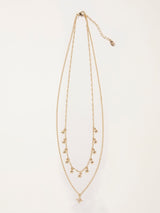 Next FatFace Gold Tone Star Layered Fashion Necklace- Buy online at McGrocer