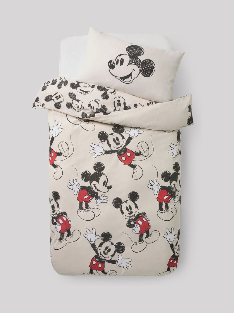 Disney Mickey Mouse duvet cover and pillowcase set - British product