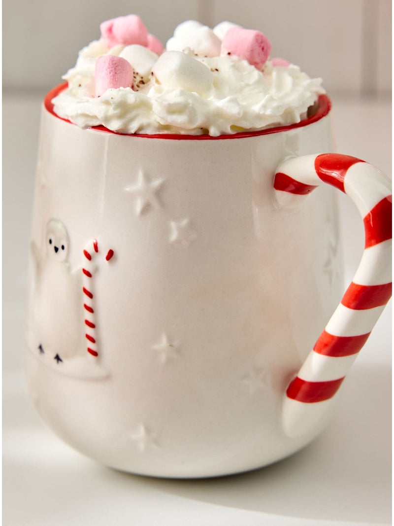 Natural Christmas Penguin Mug