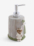 Grey Hamish the Highland Cow soap dispenser, UK version
