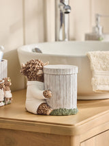 Next Grey Hamish the Highland Cow Spa Storage Jar Bathroom Accessory- Buy online at McGrocer