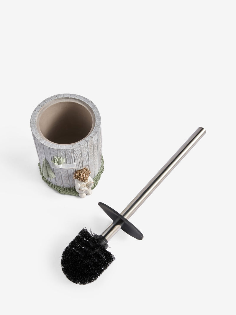 Grey Hamish the Highland Cow Spa Toilet Brush