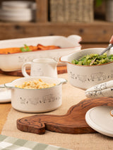 Next Woodbury Lane 2 Pack Natural Mini Casserole Dishes 475ml- Buy online at McGrocer