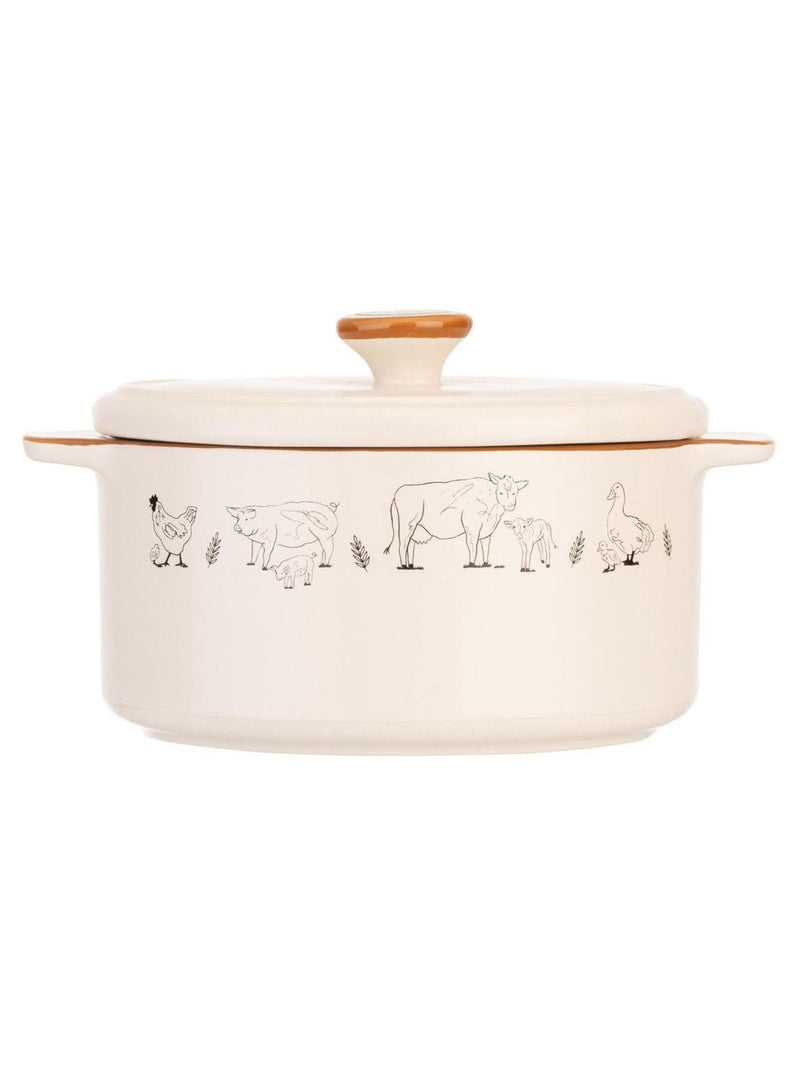 Woodbury Lane natural mini casserole dishes 2 pack 475ml (British brand)