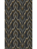 Clarke & Clarke Noir Lusso Velluto wallpaper sample, UK version