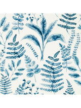 Next Clarke & Clarke Denim Marianne Bracken Wallpaper Sample- Buy online at McGrocer