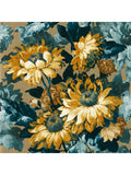 Clarke & Clarke wallpaper sample Marianne Sunforest Gilver Denim, imported from the UK