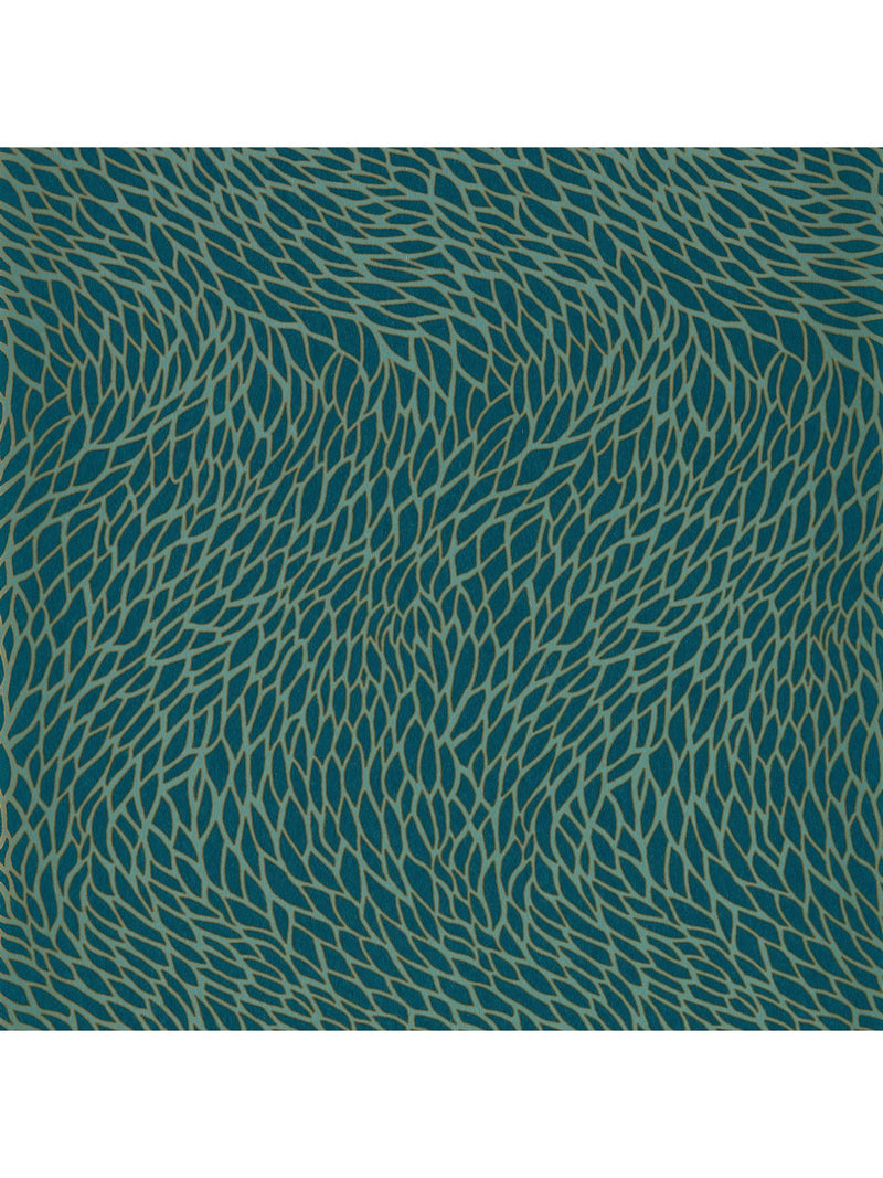 Clarke & Clarke Corallino wallpaper sample teal Lusso - British product