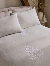 Next Natural Trees Tufted Trees Brushed Cotton Duvet Cover Set- Buy online at McGrocer