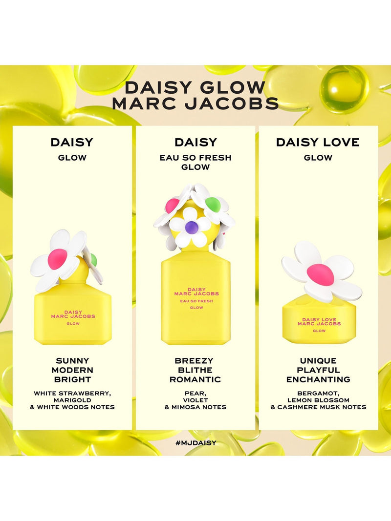 Marc Jacobs Daisy Glow Limited Edition eau de toilette 75ml, imported from the UK