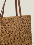 Accessorize Natural Raffia Boho Tote Bag - British product