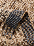French Connection natural tweed speckle jute rug, UK version