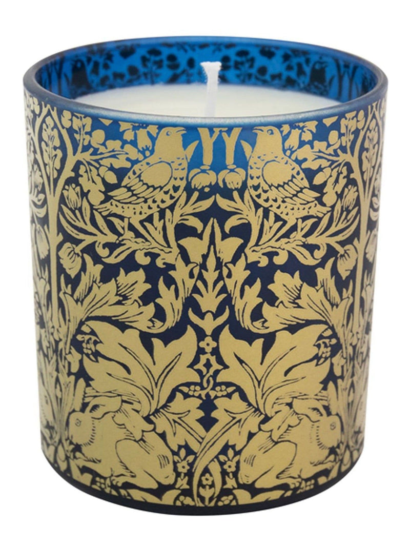 William Morris Gold Brother Rabbit candle 11cm height (British brand)