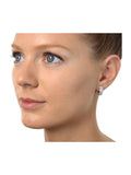 The Diamond Store lab diamond huggie earrings 0.33ct, imported from the UK