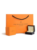 The Diamond Store hoop earrings 9k gold 0.11ct (British brand)