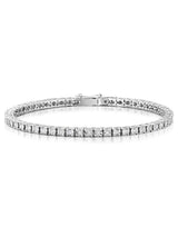 Next The Diamond Store White 0.57ct Set Tennis Bracelet- Buy online at McGrocer