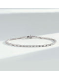 The Diamond Store lab diamond tennis bracelet 18.5cm (British brand)