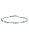The Diamond Store lab diamond tennis bracelet 18.5cm (British brand)